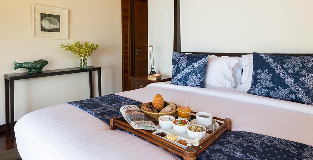 Villa Shanti - Breakfast in bed